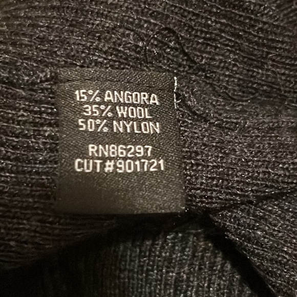 $100 - Black Friday - BCBG MAXAZRIA - puff slv sweater / charcoal heather - Picture 7 of 7